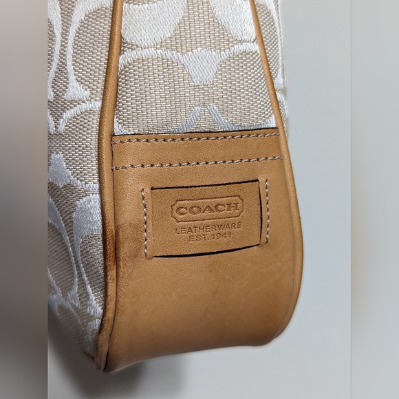 Coach Shoulder Bag Signature Canvas M1K-6091 Y2K 2001 - Picture 8 of 16